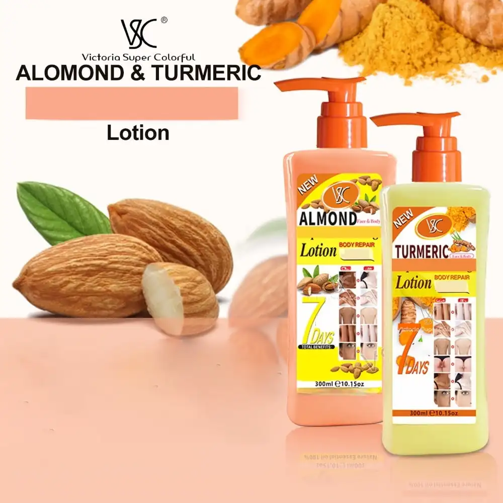 🍯 ✨   ハニートーク ターメリック ボディローション & オイル デュオ |   深く潤いを与え、ハリを与え、輝く肌を実現する天然植物エッセンス ✨ 🌿