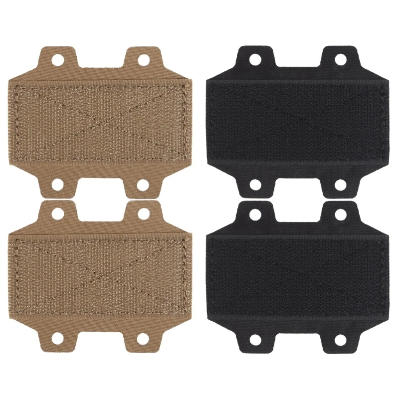 

2x Tacticals Adapter Bridge Hook and Loop Bridge Modulars Holsters Adapter Mounting for Panel Battle Belt Accessories