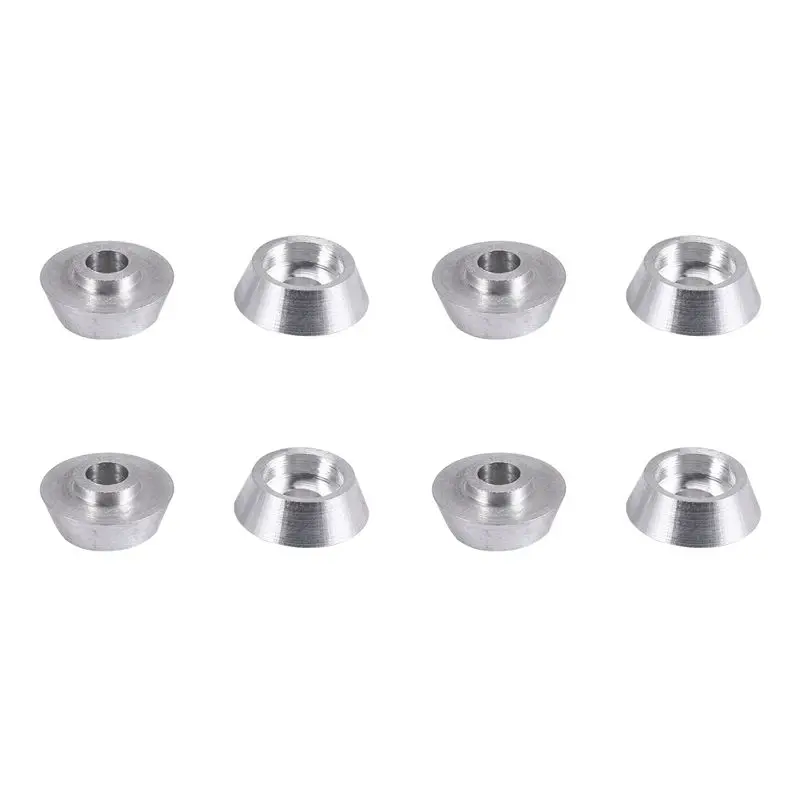 BEDW-8Pcs Metal Connecting Rod Screw Gasket Shim Washer Rest For WPL C14 C24 C34 C44 MN D90 D91 D99S RC Car