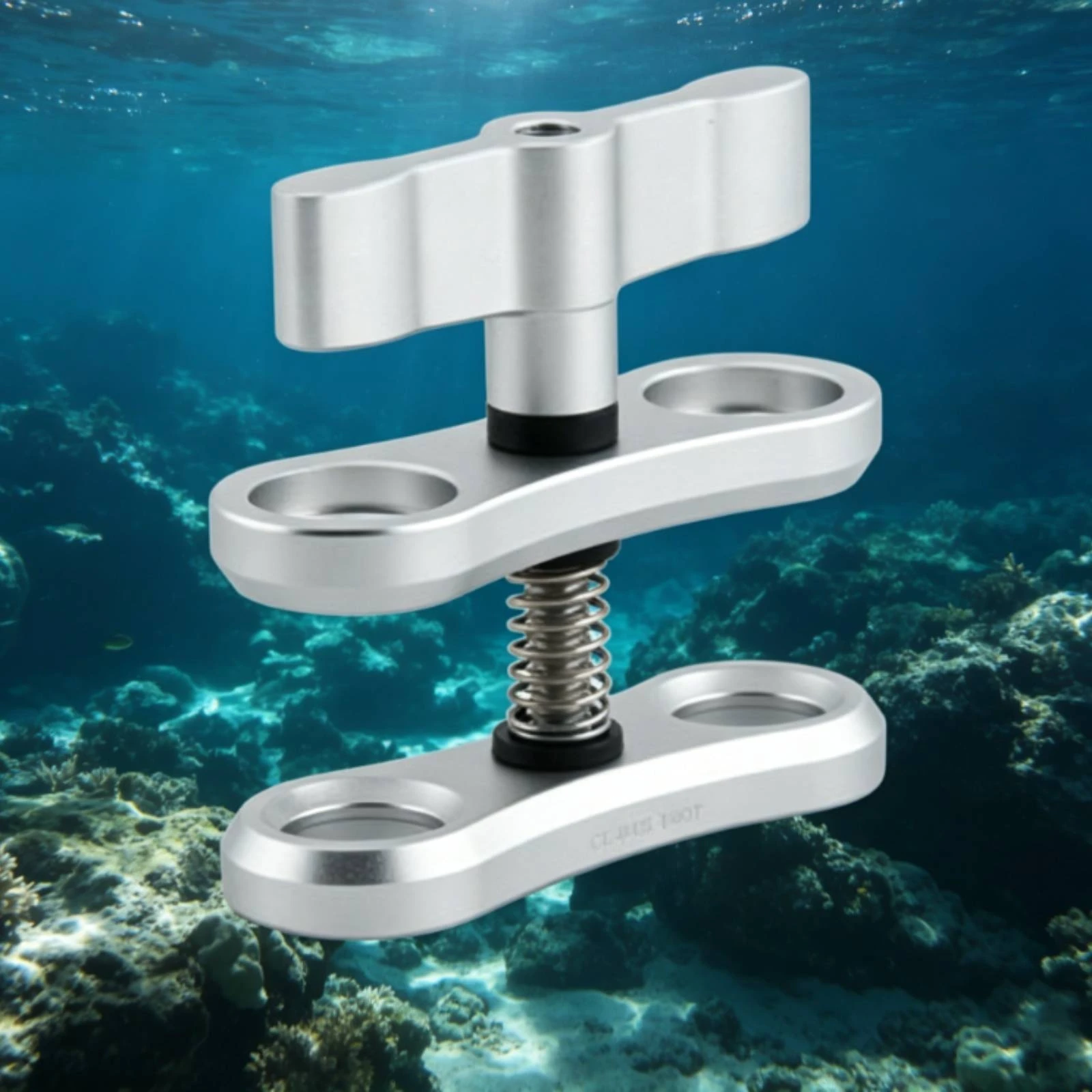 

Aluminum Butterfly Clamp Ball-Head Compatible Butterfly Clamp Threaded Screw