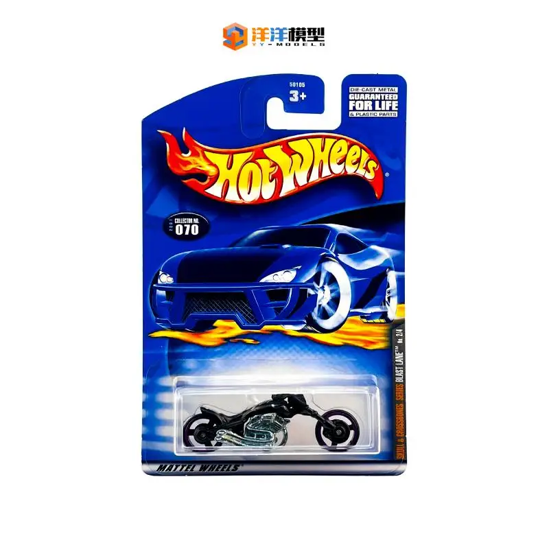 Hot Wheels 1/64   blast lane motorcycle Collection of die cast alloy trolley model ornaments