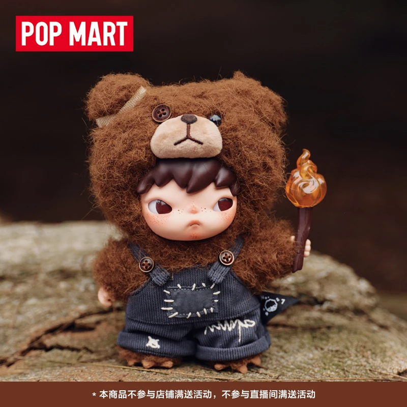 

Pop Mart Hirono Living Wild-Fight для Joy Series слепая коробка милая кукла виниловое лицо медведь коллекционные игрушки-сюрприз подарок на день рождения