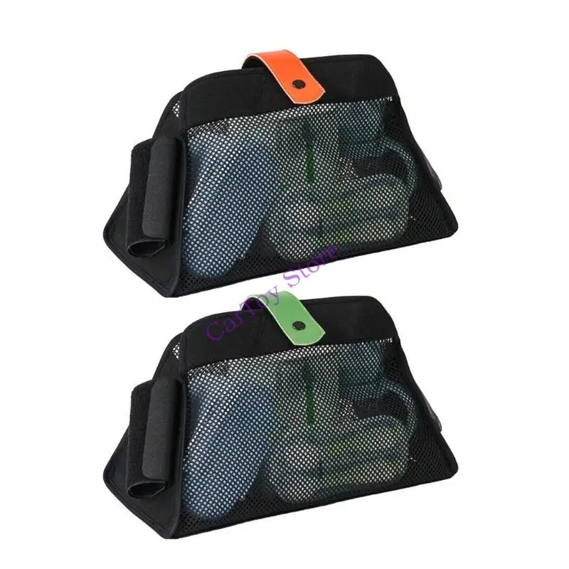 Cestino portaoggetti pieghevole per passeggini Borsa portaoggetti in tessuto Oxford resistente agli strappi per genitori sotto