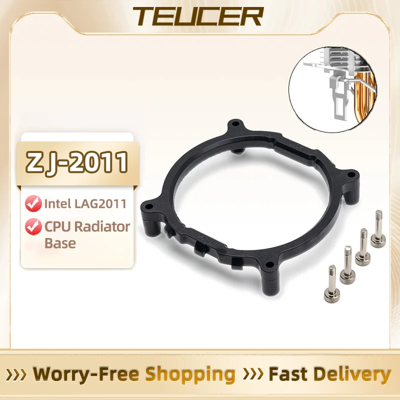 

TEUCER LGA2011 Bracket for Intel X99 X79 Socket LGA 2011 Bracket CPU Plate Motherboard Fan Cooler LGA2011 Radiator Stent Frame