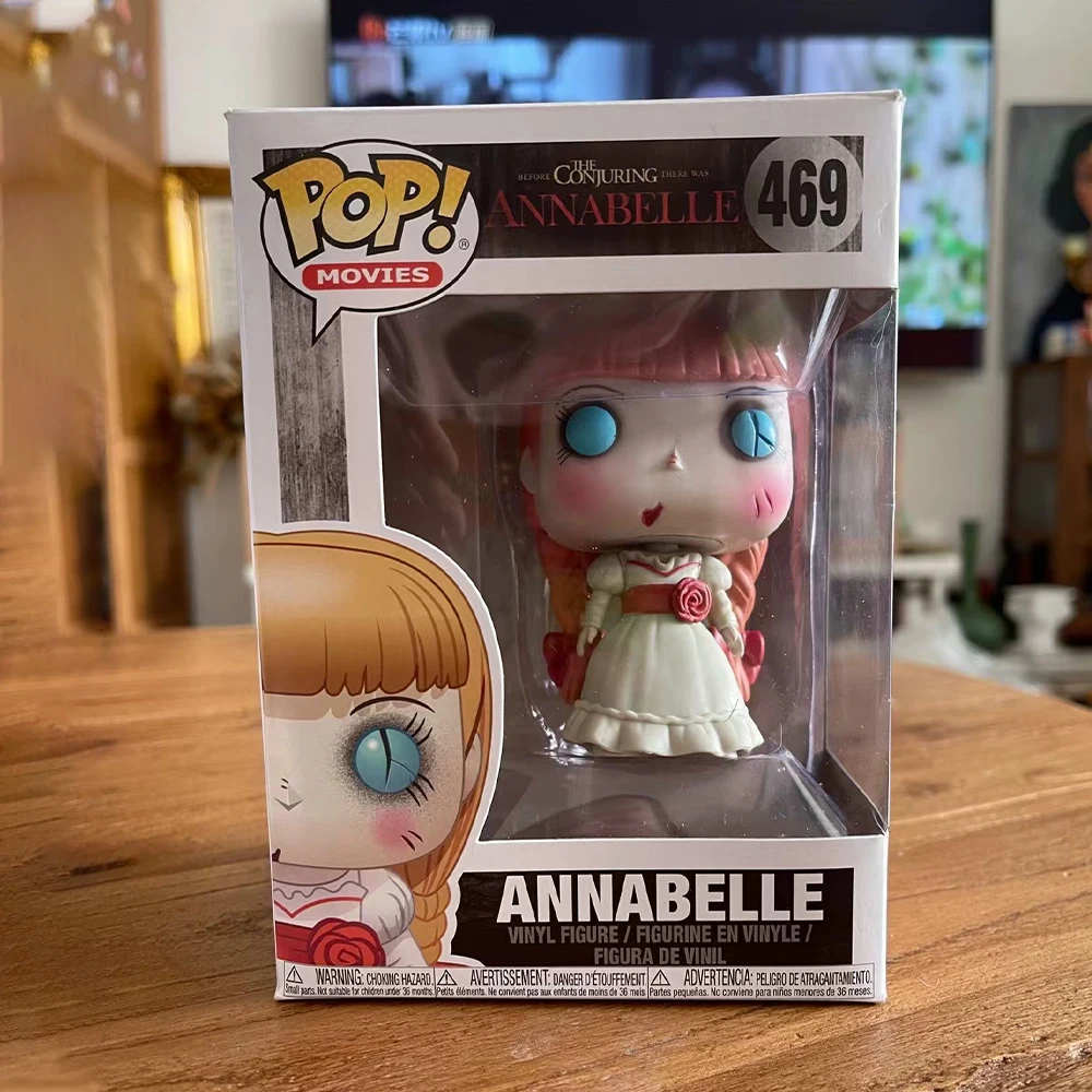 Funko Pop Zombie Bride#987 Model Toy Annabelle#469 Action Figure The Nun#775 Desktop Decoration Cartoon Doll Ornaments Gift