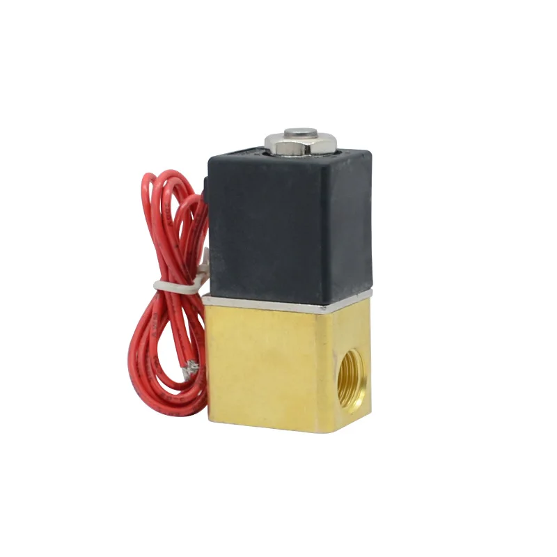 

2V025-08 Двухпозиционный двухходовой электромагнитный клапан Пилот прямого действия Нормально закрытый AC220V