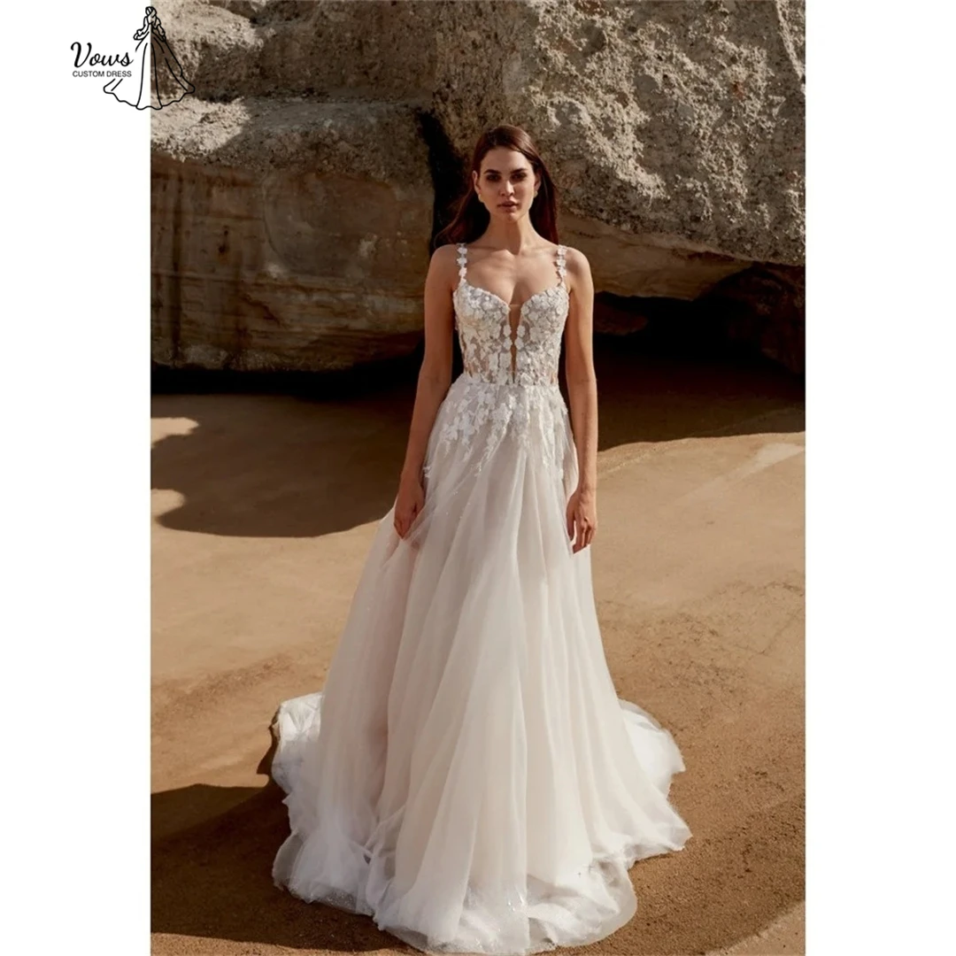 Vows fino floral alça de ombro vestidos de noite para ocasiões especiais feitos sob encomenda vestidos de ocasião 2025 mulher linha a