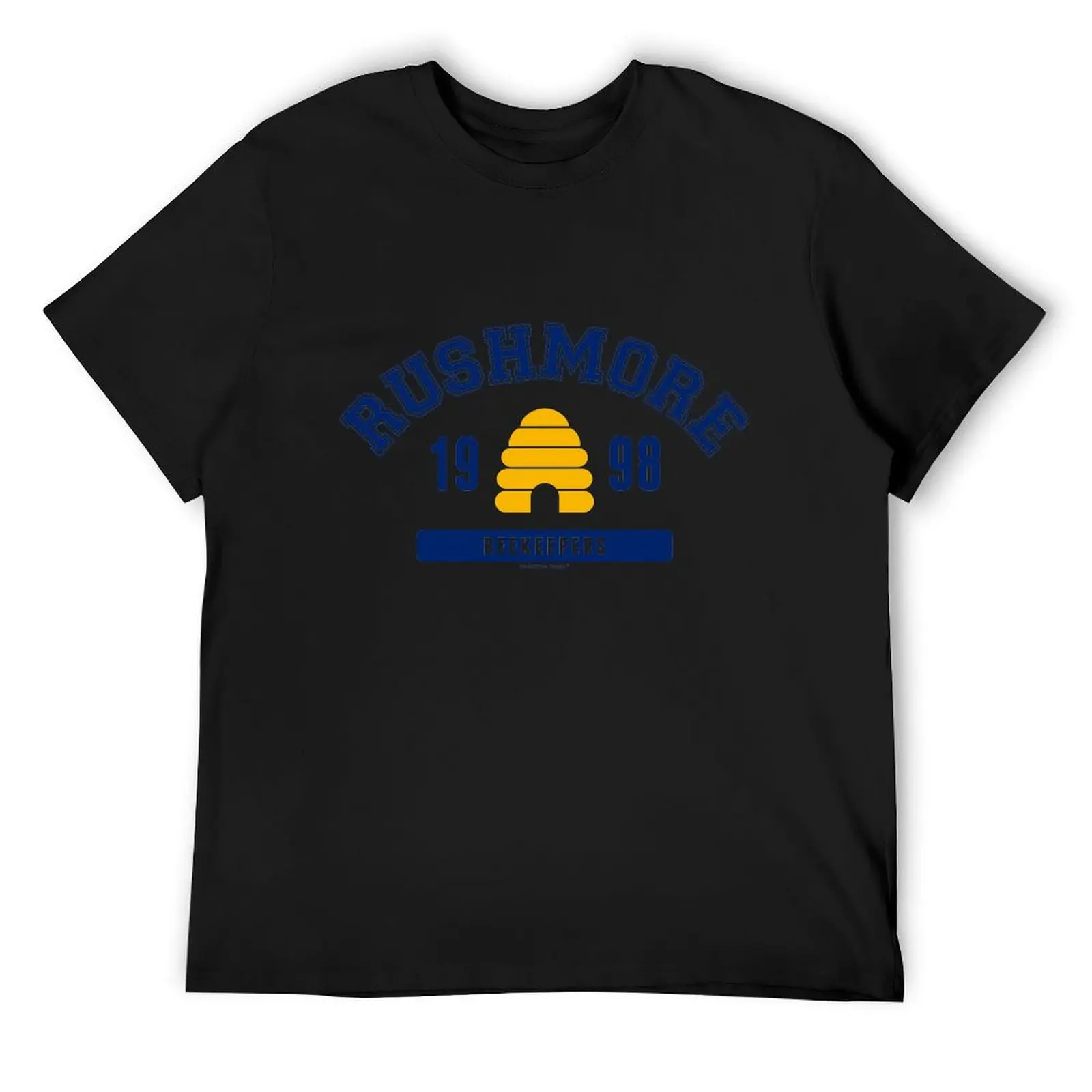 

Rushmore Beekeepers - Cult Classic Movie - Multicolor T-Shirt anime blanks basketball graphic tees oversized t shirts for men