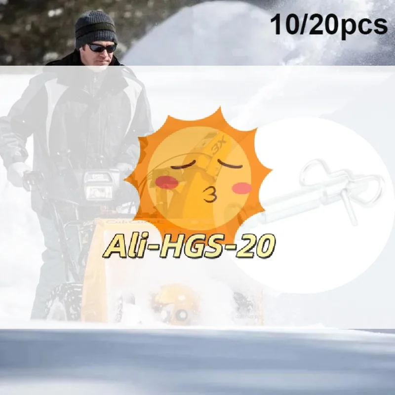 

Shear & Cotter Pin Kit, 10/20Pcs 738-04124A 714-04040 for 22"-26" 3-Stage Snowblowers, OEM Replacement Parts