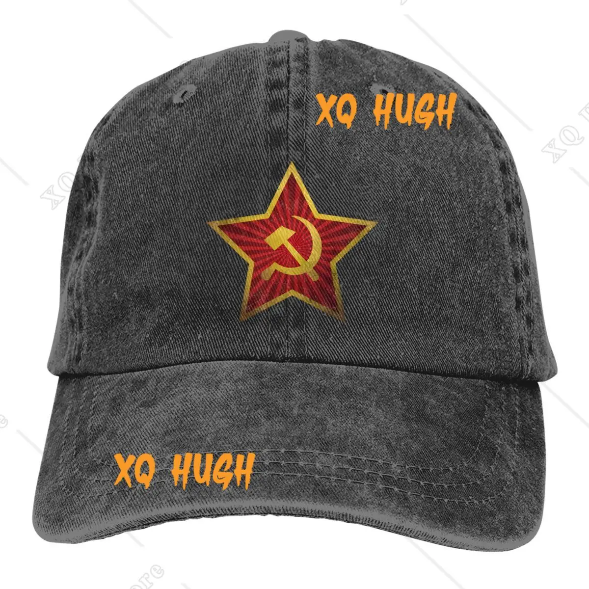 Russian Soviet Red Star Baseball Cap Vintage Dad Hats Men Outdoor Adjustable Fit Hats Cap