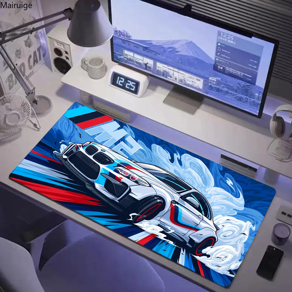 Super Coupe Illustratio Mouse Pad Gaming Accessories Office Gamer Keyboard Desk Mat XXL XL Non-Slip Laptop Large Anime Mousepad