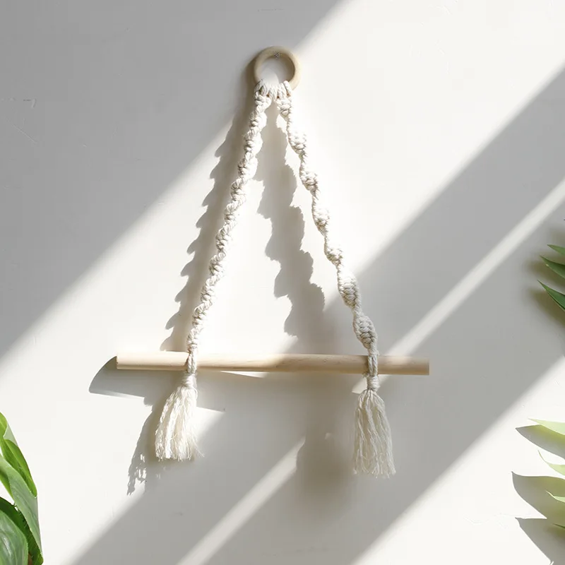 Macrame Paper Towel Holder Macrame Wall Hanging Kitchen Bathroom Boho Home Decor Toilet Paper Storage Bathroom Accessories Gift