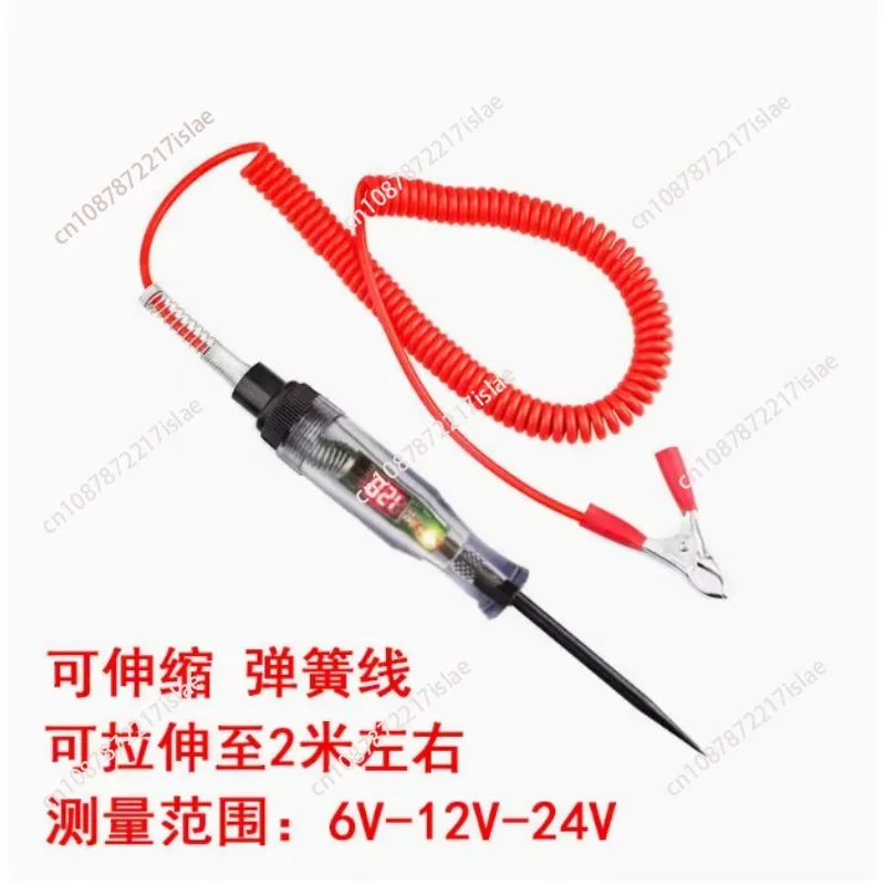 Car Truck Voltage Circuit Checker Auto 6V 24V Tools Car Diagnostic Probe Testing Pen Light Bulb Electric Measuring Pen Tools