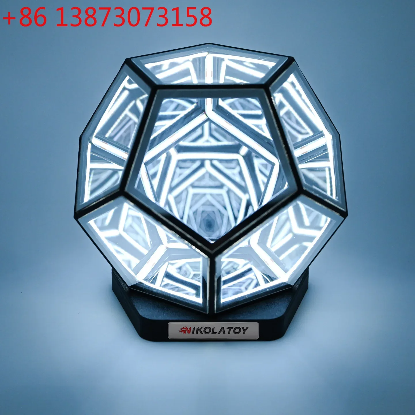 Dodecahedron Cosmic Rubik's Cube Multimedia Abyss Light Tabletop Ornament