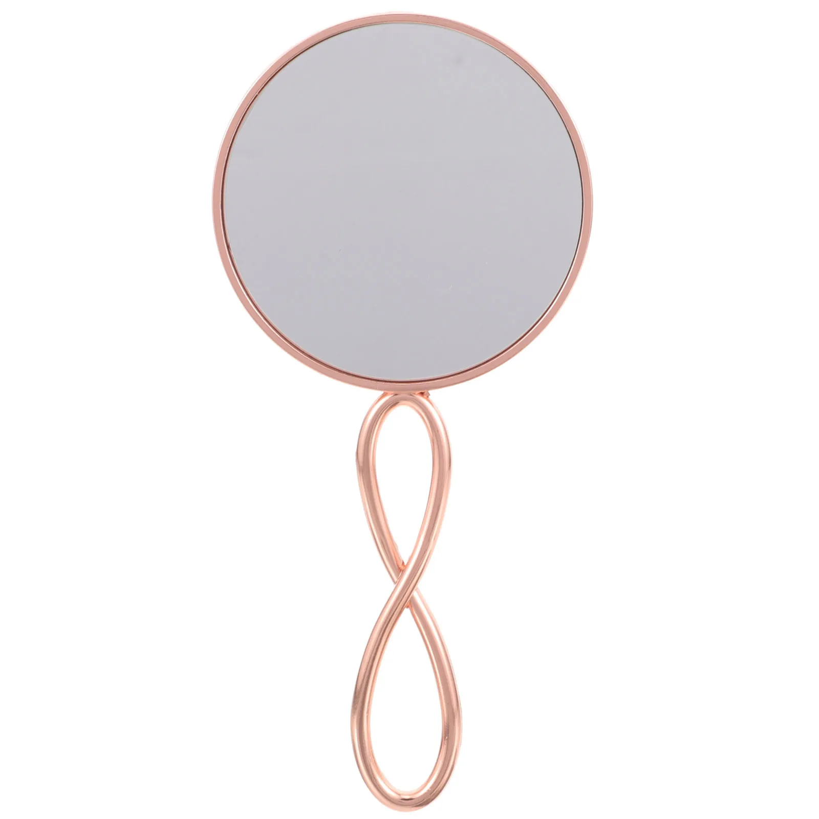 

Portable Handheld Mirror for Women Makeup Compact Vanity Mirror High-Definition Reflective Surface Metal Frame Travel Bathroom
