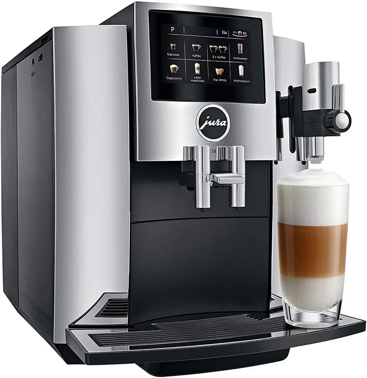 Jura S8 15212 Automatic Coffee Machine w/PEP 64oz Capacity Programmable