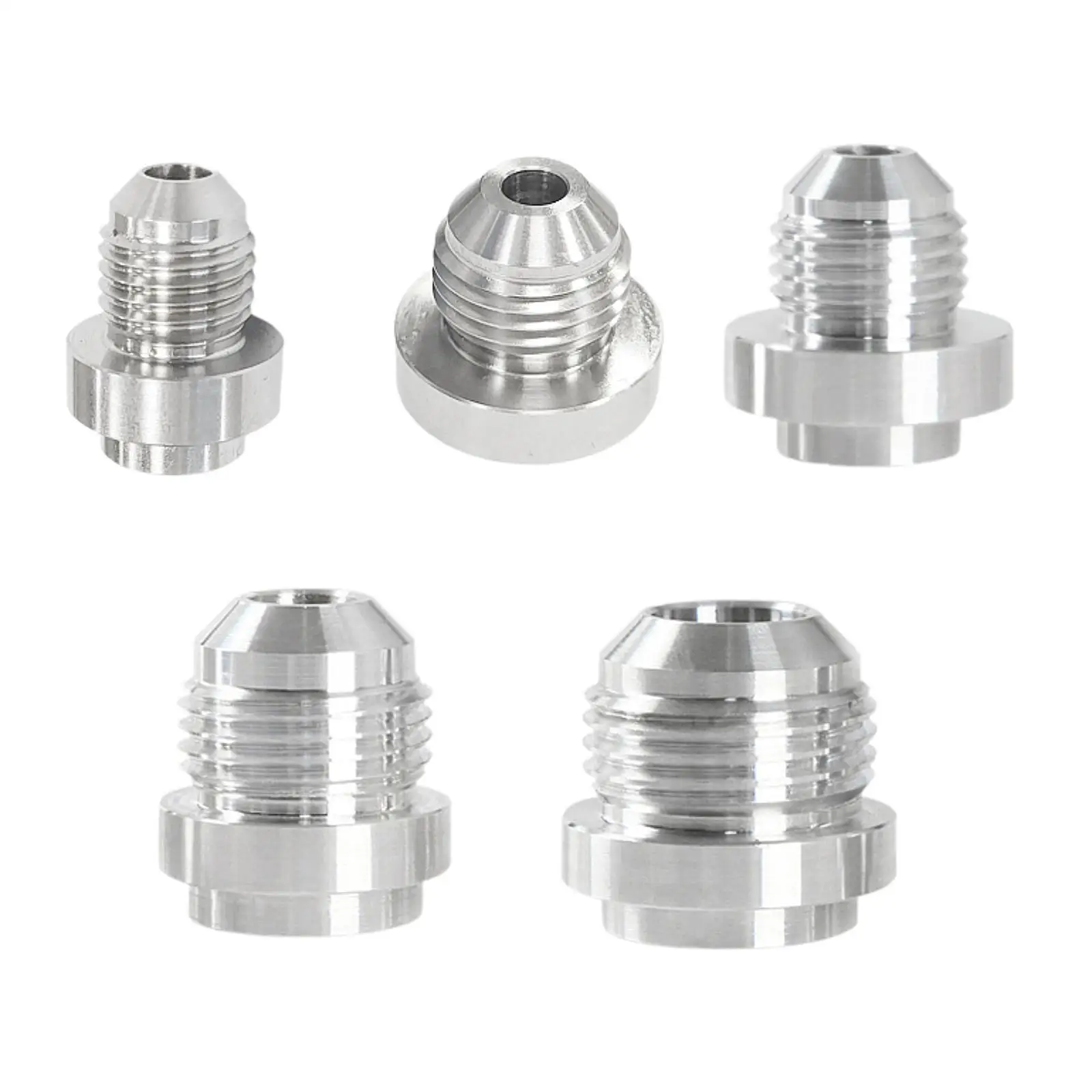 Male Weld on Fitting Bung Adapter Aluminum Alloy Direct Replaces Professional Heavy Duty Assembly Spare Parts Connector