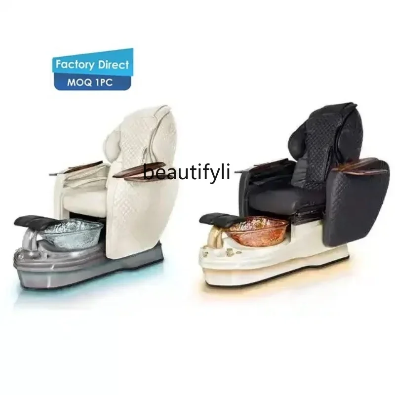 Nail salon foot massage chair eyelash beauty sofa chair reclining foot sauna sofa