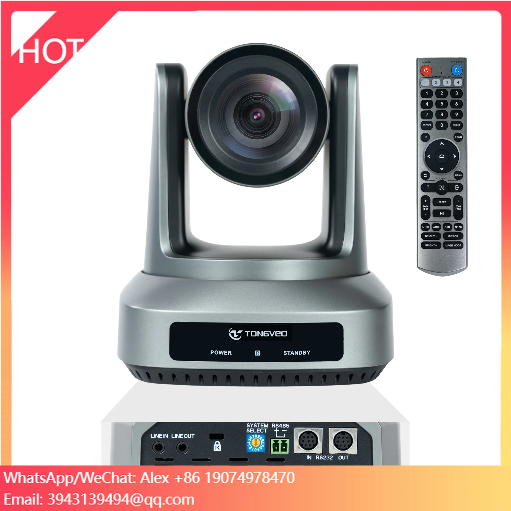 Latest AI Tracking 30x Optical Zoom 1080P NDI POE Live Streaming PTZ Camera SDI IP HD-M1 USB3.0 Video Conference Camera