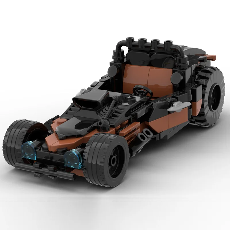 Geschwindigkeit Racing Auto Modell MOC Bausteine Kleine Modifizierte Auto Modulare Technologie Kinder Urlaub Geschenke Montieren Spielzeug Anzug