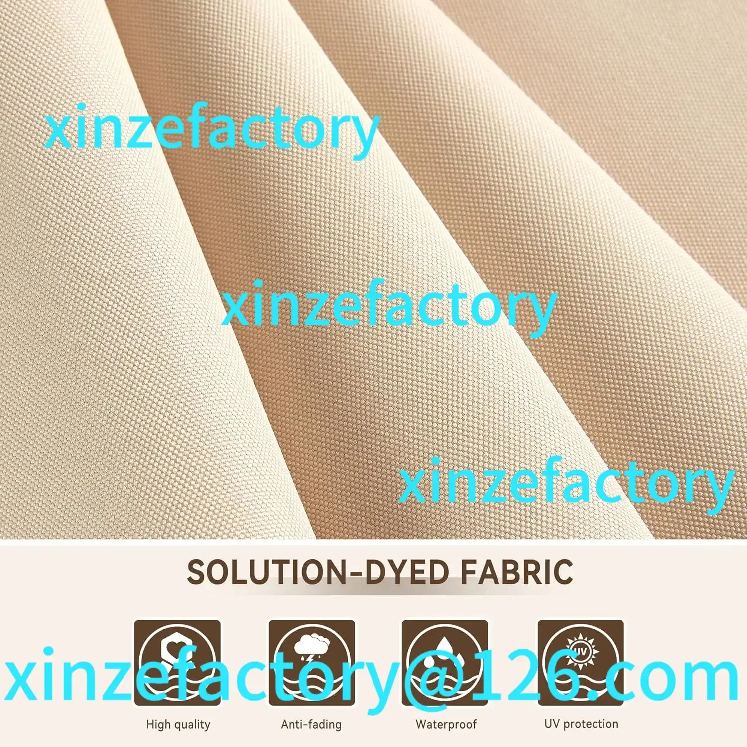 Anpassbarer freitragende Terrassenschirm für den Außenbereich mit LED, groß, robust, 360° °   Rotation