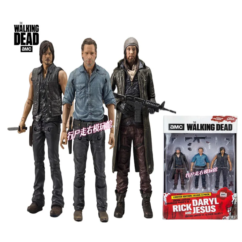 Original 5-inch 1/12 Anime Figure Rick Deluxe Edition The Walking Dead Series 10th Generation Action Figures Scale Model Toy