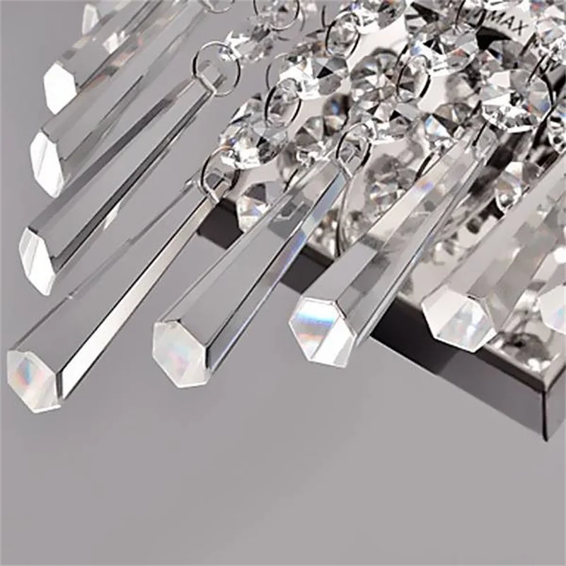 Modern Crystal Chandelier Fixture E14 LED Wall Lamps