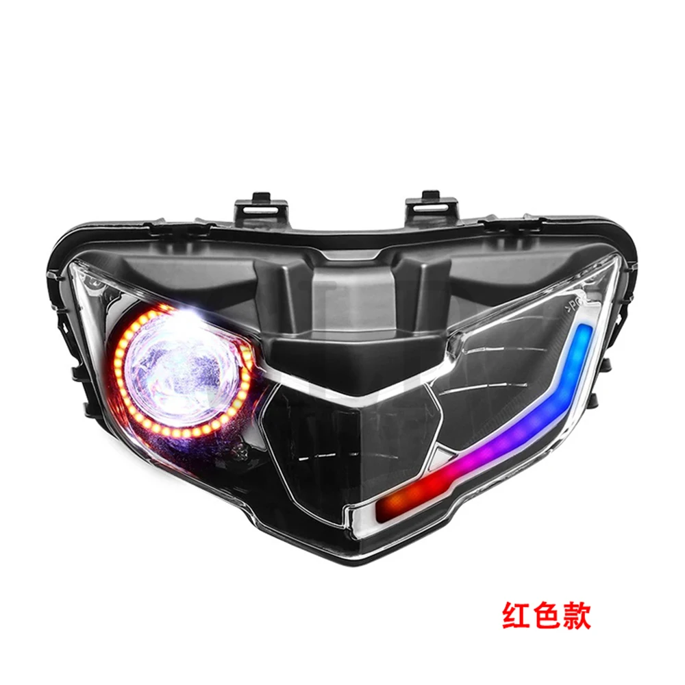 Suitable for Yamaha Y15ZR V2 LC135 V8 LED lens headlight APP with adjustable daytime running lights