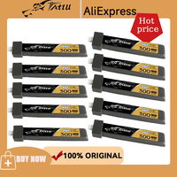 1-10Pcs Upgrade TATTU 75C 1S 300mAh 3.8V Lipo Battery For RC Helicopter Quadcopter FPV Racing Drone Parts With BT2.0 1S BATTERY
