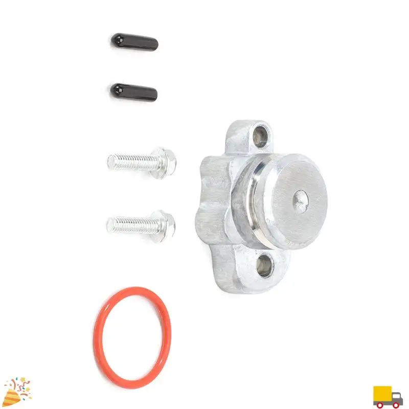 Kit de cubierta de enchufe de bomba de aceite para motocicleta, estructura fuerte, tornillos de junta tórica de Metal, tapas de puerto de repuesto para Yamaha PW50 1981- 2024