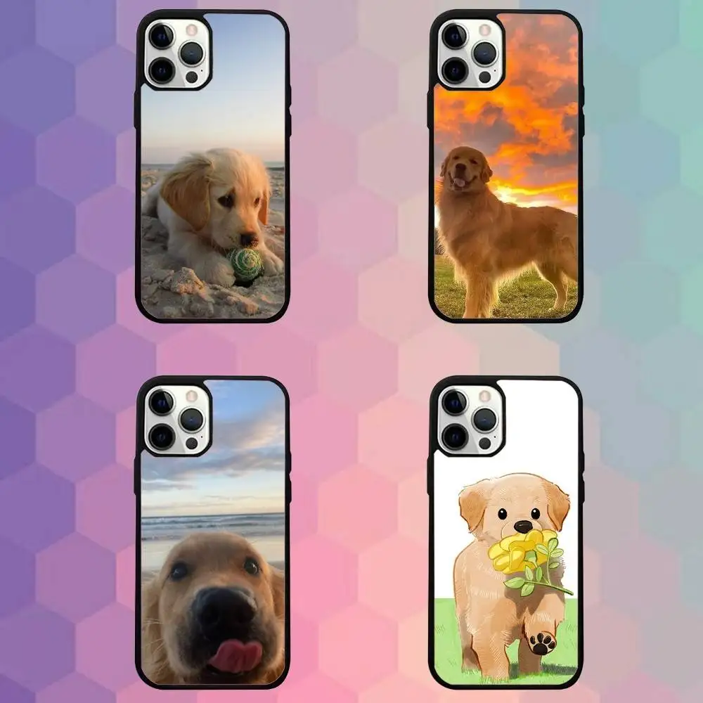 

Goldens Puppy Retriever Phone Case For iPhone 16e,16,15,14,13,12,11,Plus,Pro,Max,Mini Magsafe Magnetic Wireless Charging