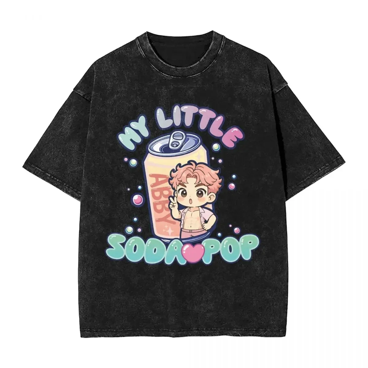 25 حار جديد موضة Harajuku غسلها ديربي النمر و السوسي الطيور Kpop شيطان فضفاض تي شيرت الترفيه تي شيرت الرجال الصيف بلايز عادية #4