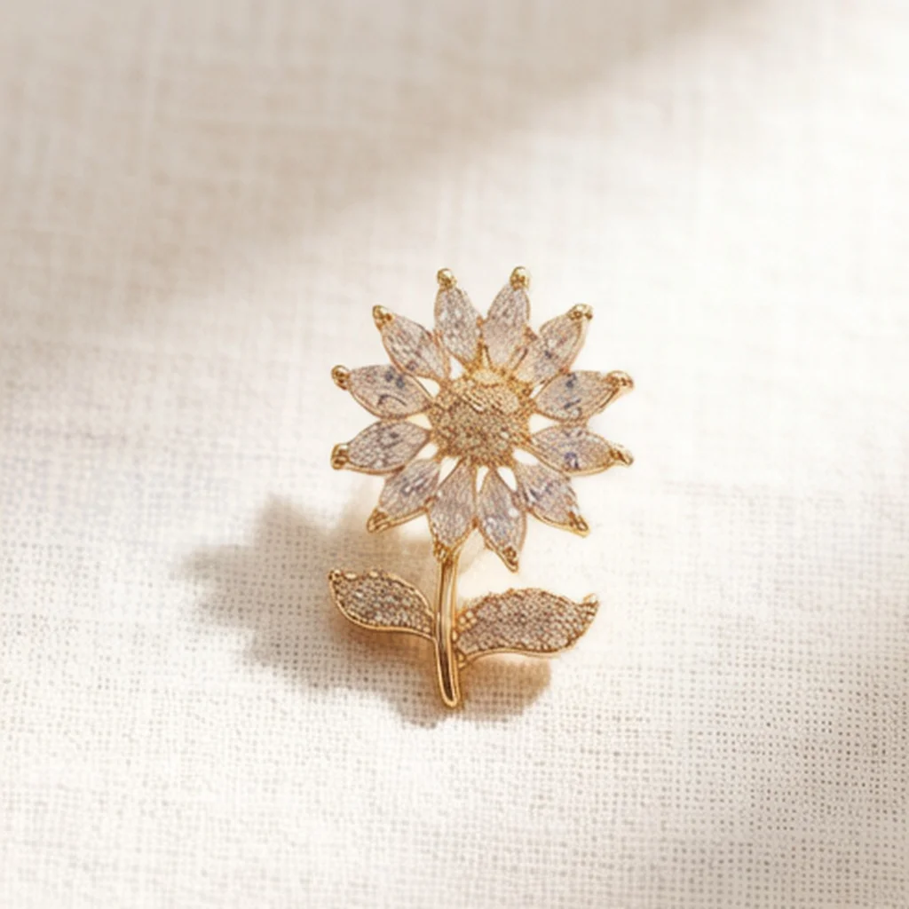 Trend 26 Wedding Guest Brooch, Unique and Distinctive, Shoe Badge, Pin, Anti-Exposure Gadget, Business Banquet Brooch, Dating, French Style, DIY Collar Accessory, Badge Brooch, Personalized Outfit, Metal Lapel Pin, Elegant Silk Clip, Decoration, Suit Lapel Pin