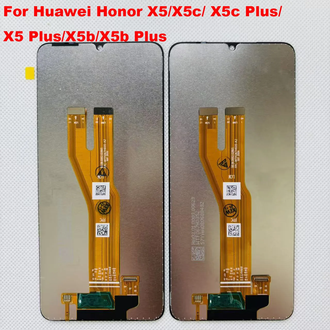 6.74'' Oryginalny Wyświetlacz LCD z Digitizerem Dotykowym i Ramką do Huawei Honor X5 / X5c / X5c Plus / X5 Plus / X5b Plus — zdjęcie produktu 2