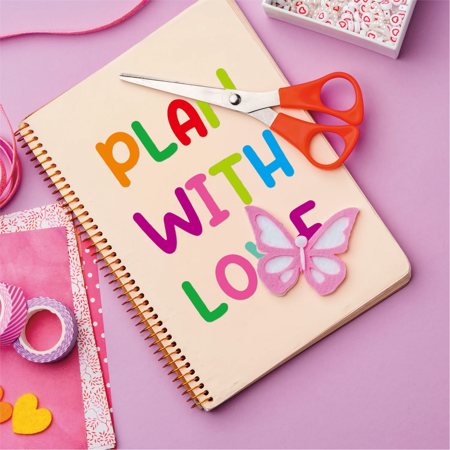 1매 1인치 비닐 만화 ABC 스티커 귀여운 자가 점착 알파벳 및 숫자 스티커 (어린이용, 스크랩북, 물병 공예용)