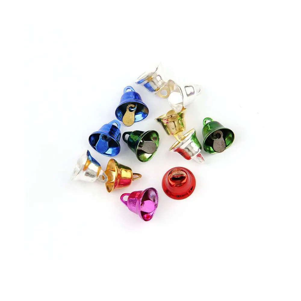 

Creative Colorful Crafts Accessories Festival Party DIY Christmas Pendant Christmas Tree Small Bell Christmas Bell