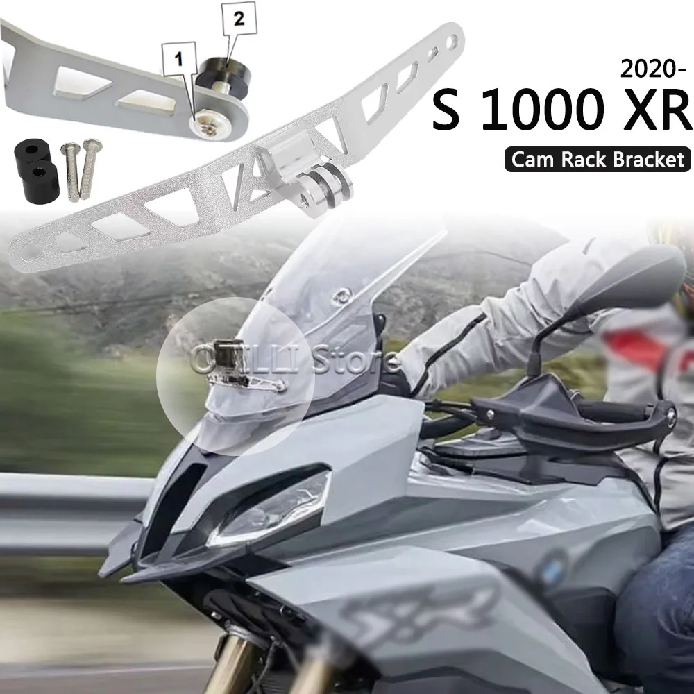 

S1000XR Motorcycle Accessories Driving Recorder Recorder Holder For GoPro Camera Bracket Cam Rack For BMW S1000XR S1000 XR 2020-