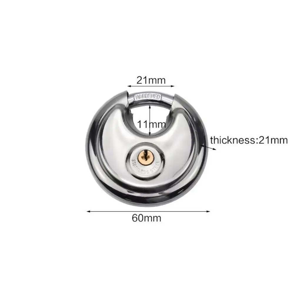 Stainless Steel Round Pie Lock Durable