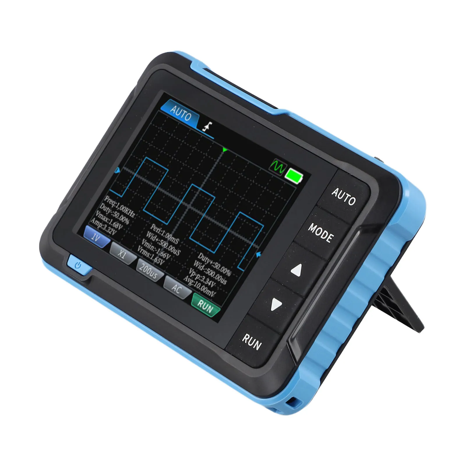 

Signal Generator Digital Oscilloscope Handheld Multi-function Plastic 1Mhz 2-in-1 DSO153 For Beginner Portable