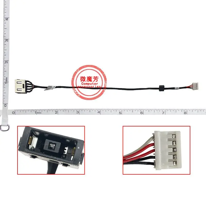Notebook DC Power for Lenovo Thinkpad T460 T440 T450 T460P T470P T460S T440S T450S Laptop Type C Plug Adapter Socket Charging