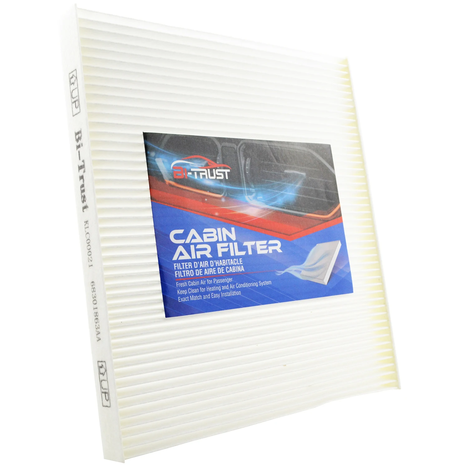 Cabin Air Filter White Fiber for Jeep Cherokee & Grand Cherokee 2019-2024