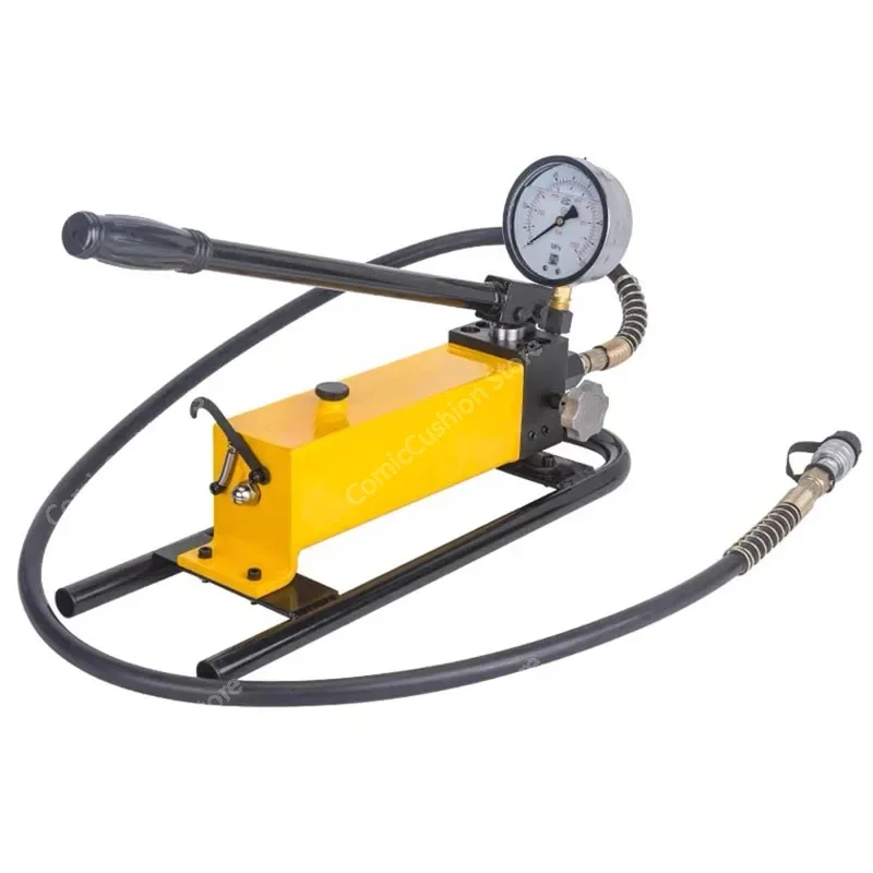 

CP-700D Manual Hydraulic Pump With Pressure Gauge Pumping Station Press Oil