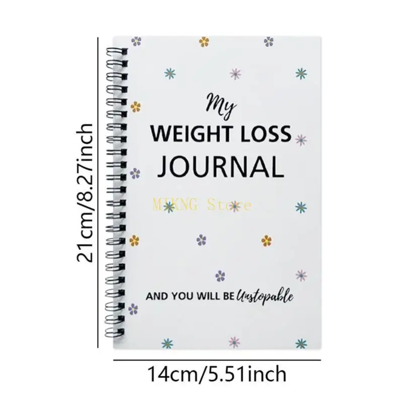 Seguimiento objetivos fitness Notebook Pendero peso Revista semanal Planificador ejercicios Mejor venta