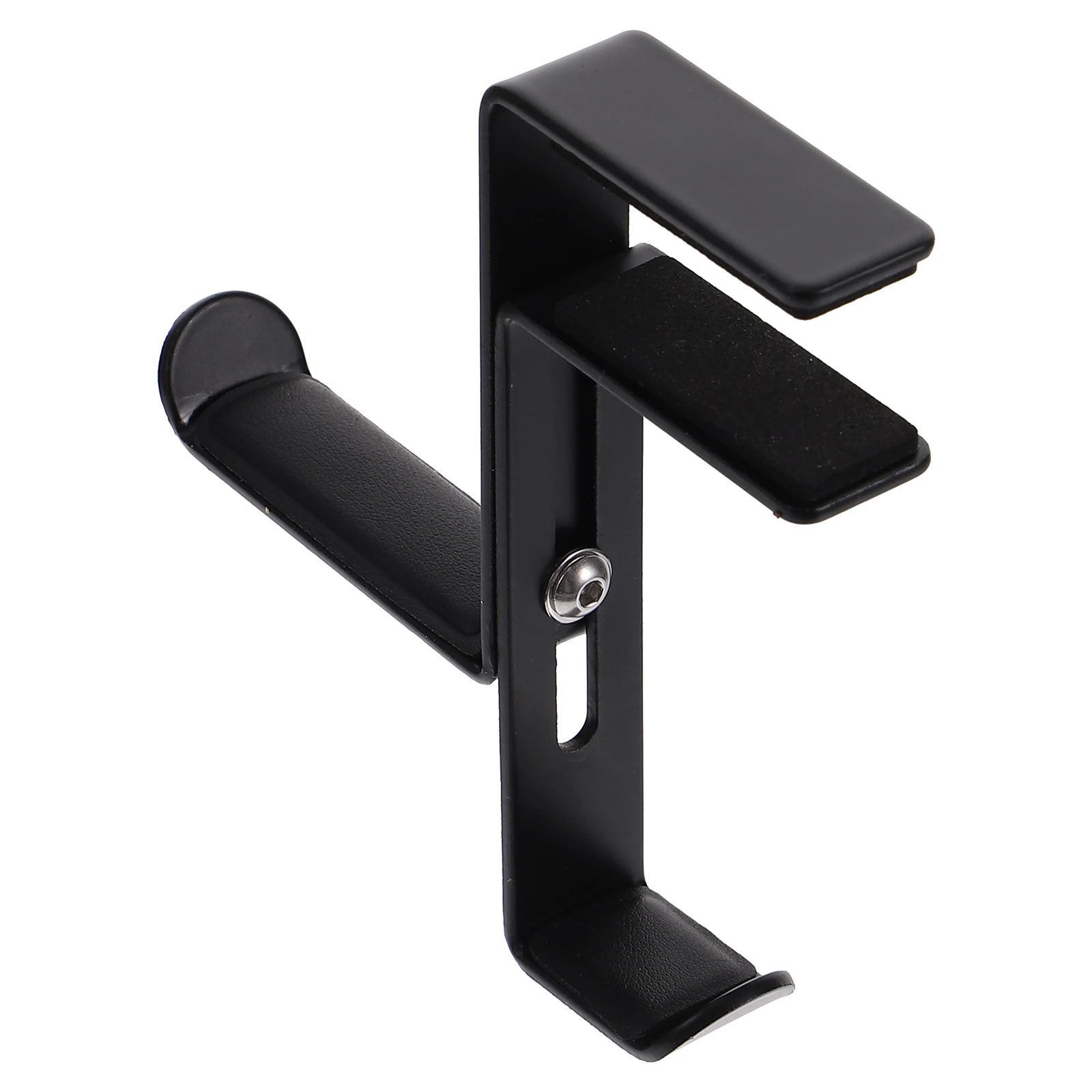 

Headphone Rack Metal Stand for Desk Adjustable Height Clamp Holder Non-Slip Pad Computer Mount Monitor Accessory