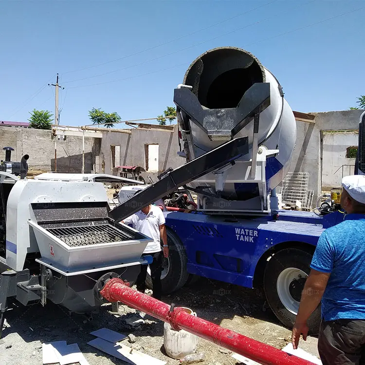 Aimix 3.5 - 6.5 CBM Precio de mezclador de hormigón autocargable