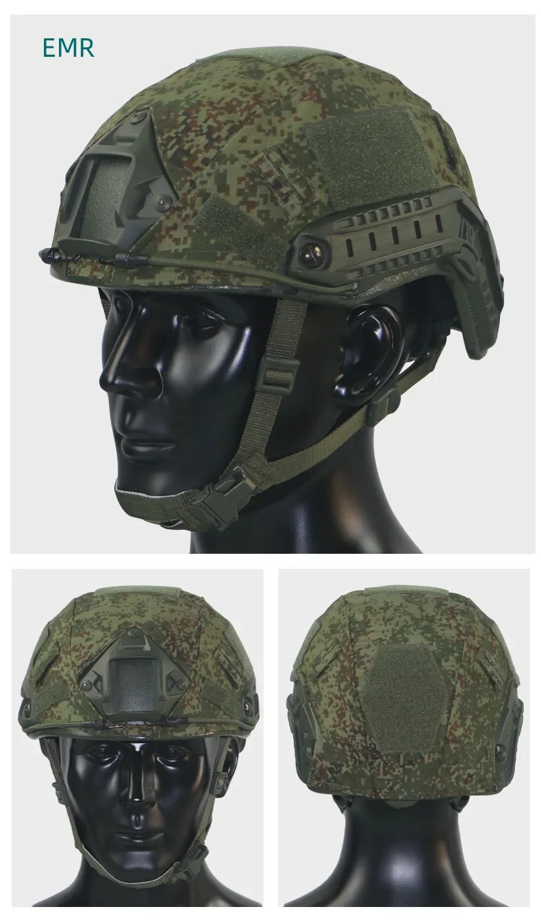 AOR1 MARPAT Flecktarn الروسية EMR بقايا التمويه غطاء من نسيج القماش للخوذة السريعة