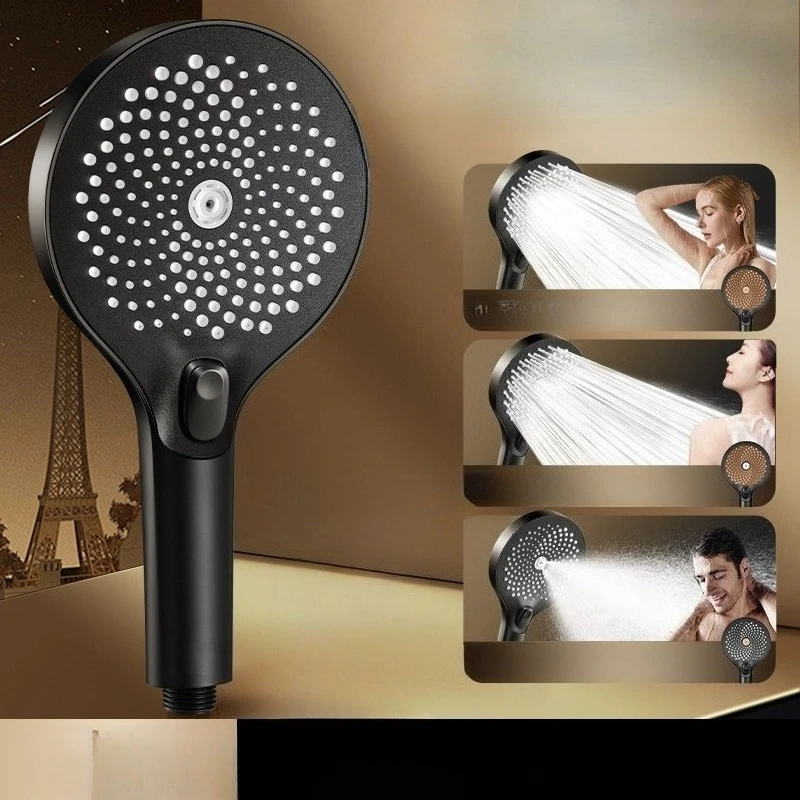 

Насадка для душа повышает, сверхпрочная насадка для душа, насадка для душа для ванной и бытовой воды, набор навесов Lotus с большим выходом воды