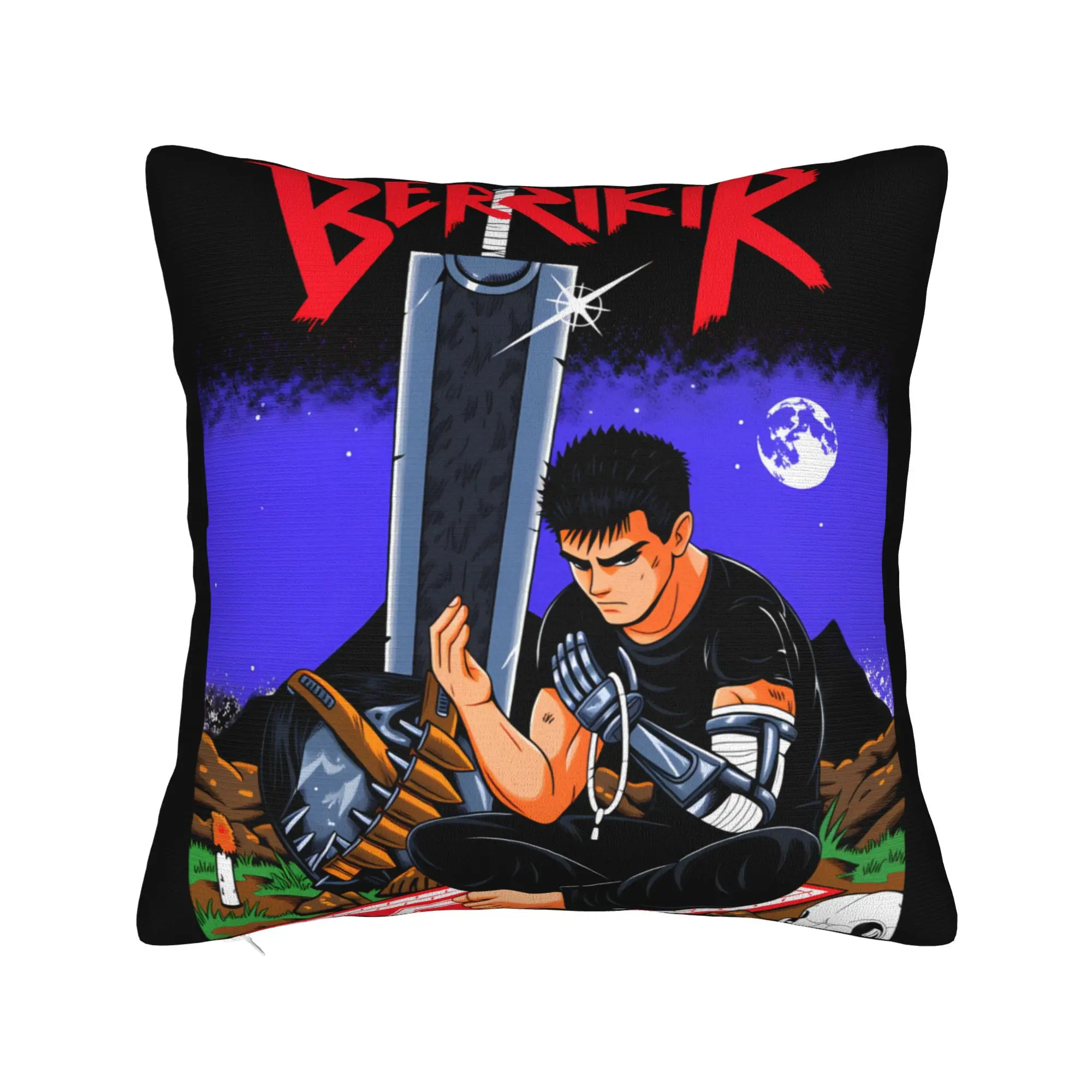 B-Berserks Pillow Case  Design Pillow Cover For Sofa Home Decoration Fashion Pillowcases