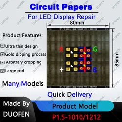 P1.5X series Circuit Paper,Double-sided solder pads, fully covered with large holes ,Used for repairing damaged PCB pads