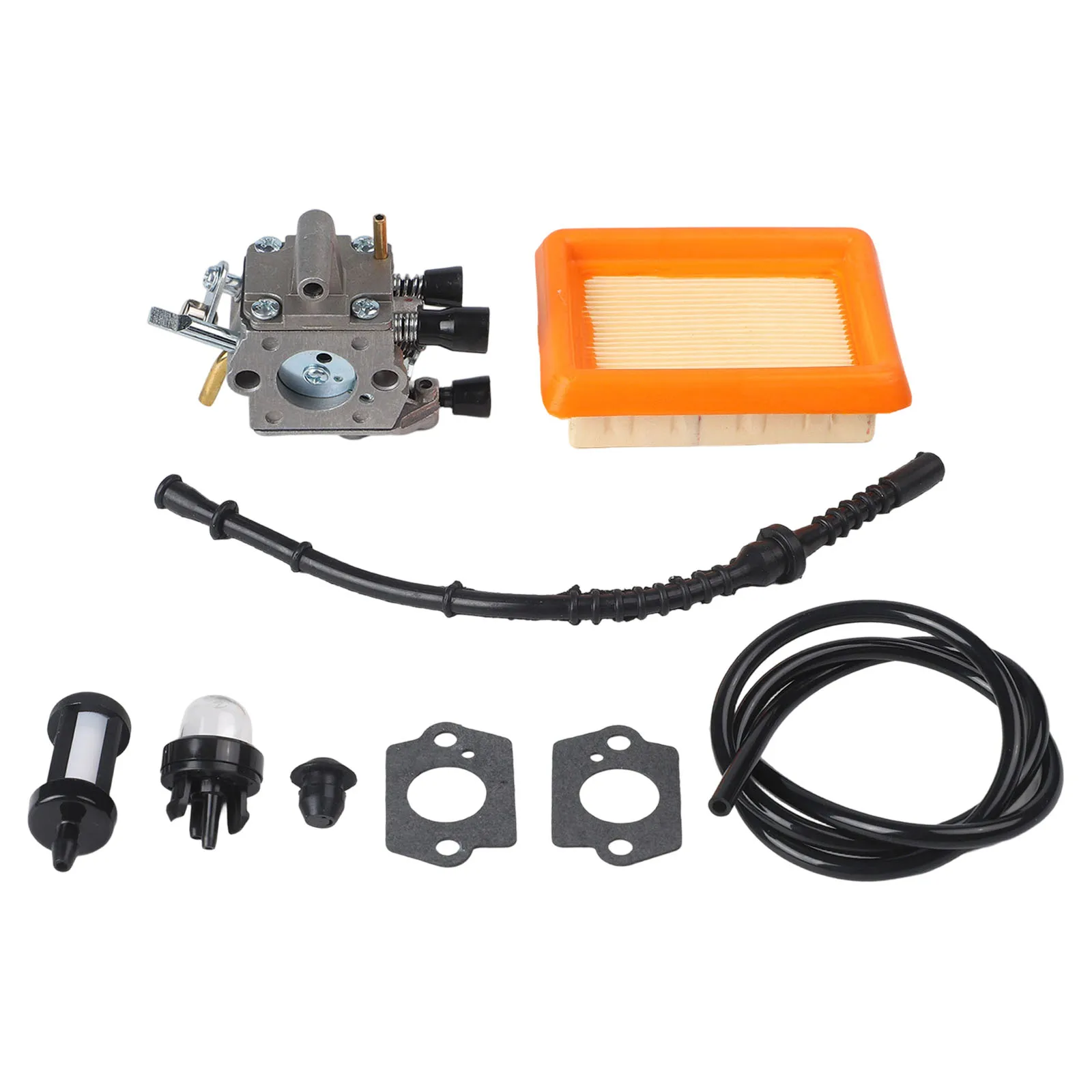 

Comprehensive Carburetor Parts Kit for FS120 For FS200 For FS250 For FS300 For FS350 Lawn Mowers Includes 10 Pieces